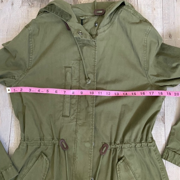 Madewell Tilden Classic Military Anorak Utility Jacket Olive Army Green SZ S - Picture 13 of 14